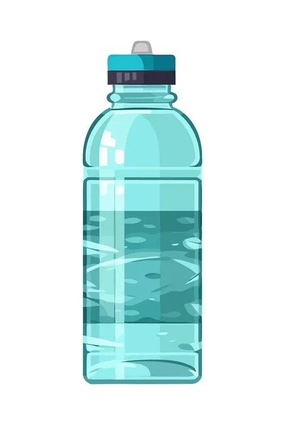 Sport Wasserflasche Symbol Isoliertes Design — Stockvektor