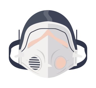 Koruyucu iş giysisi tehlikeli bakteri simgesinden korur