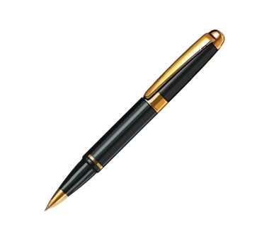 tükenmez kalem imzası iş sözleşmesi simgesi izole edildi