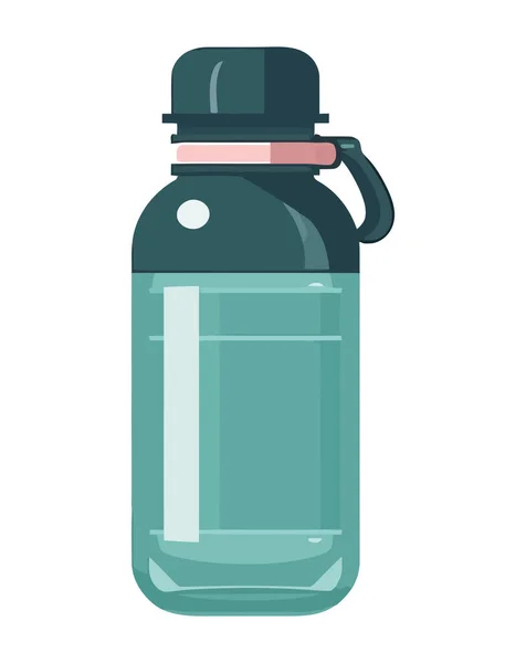 Icono Botella Medicina Refresco Líquido Para Icono Atención Médica — Archivo Imágenes Vectoriales