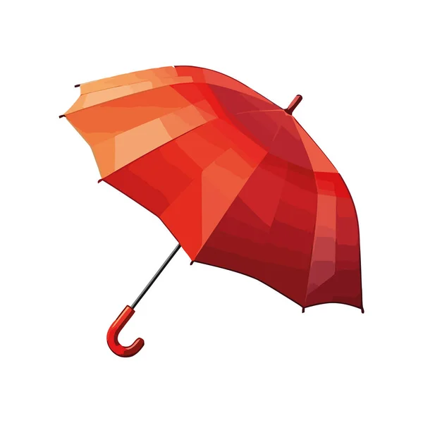 Regenschirm Persönliches Accessoire Ikone Isoliert — Stockvektor