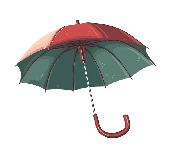 Paraguas Seguro Gota Lluvia Icono Del Vector Aislado — Vector de stock