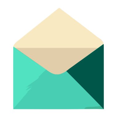 E- posta zarfı simgesi gönderiliyor