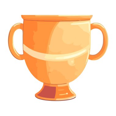 Başarı, izole edilmiş parlak ödül ikonu ile sembolize edilir.