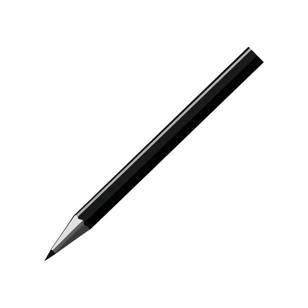Ceruza Ellátás Lapos Ikon Elszigetelt — Stock Vector