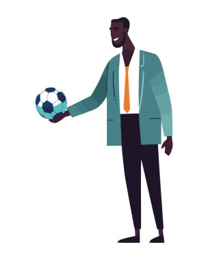 Futbol topu ikonu olan bir iş adamı izole edildi