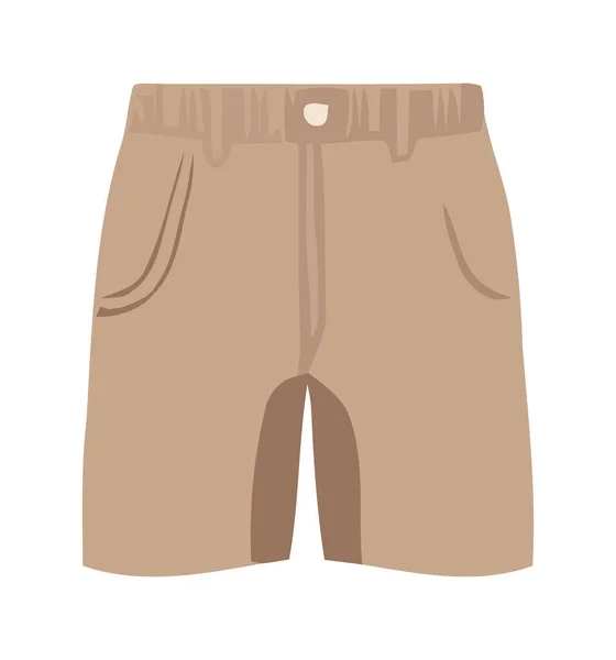 Pantalones Moda Para Los Hombres Icono Aislado — Archivo Imágenes Vectoriales