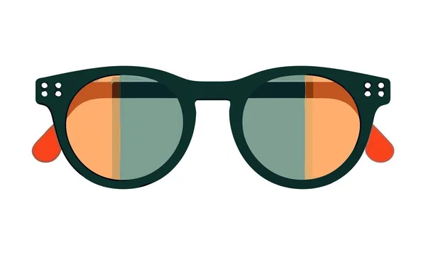 Modische Brillen Moderne Eleganz Und Glamour Ikone — Stockvektor