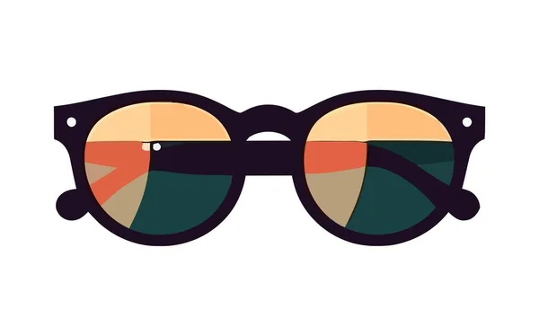 Modische Brille Moderne Design Ikone — Stockvektor