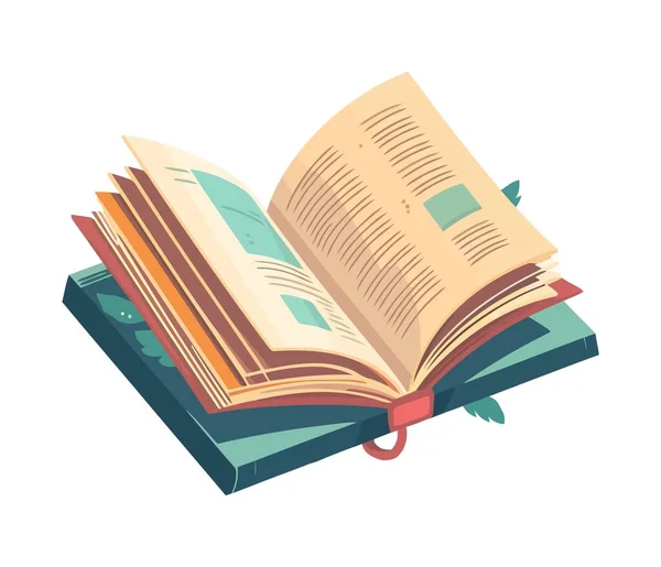Tecrit Edilmiş Eski Edebiyat Simgesinden Bilgelik Öğrenme — Stok Vektör