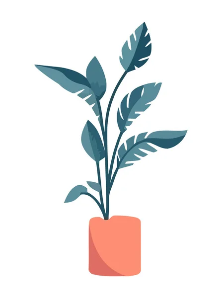 Organisk Tillväxt Symboliseras Gröna Blad Ikon Isolerad — Stock vektor