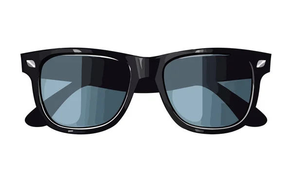 Modische Brillengestelle Für Sommer Ikone Isoliert — Stockvektor