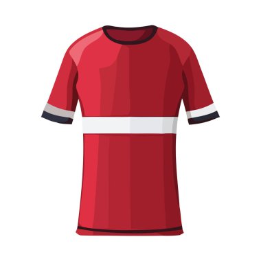 Modern erkekler spor gömleği tasarımı vektör resimleme simgesi izole