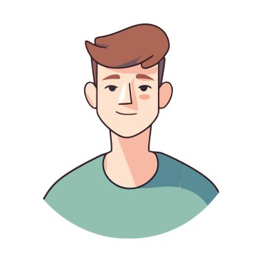 Günlük kıyafetlerle gülümseyen çocuk izole edilmiş spor ikonu oynuyor.