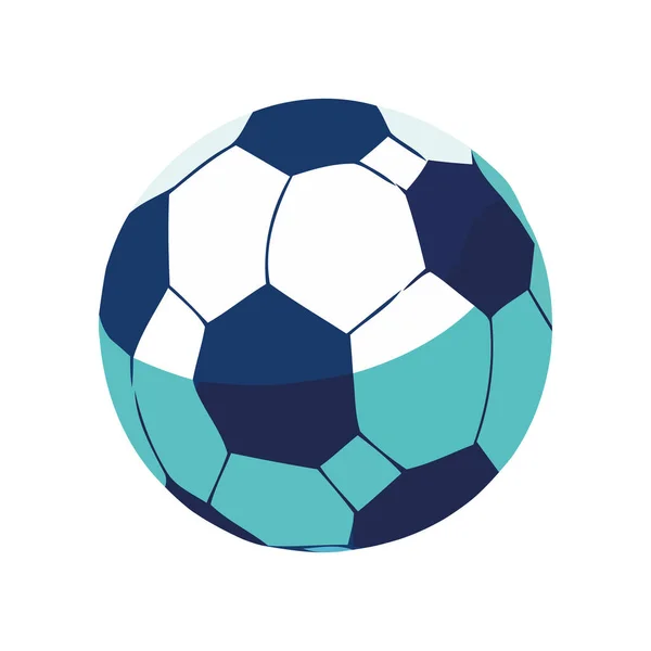 Fußball Symbolisiert Erfolg Leistungssport — Stockvektor