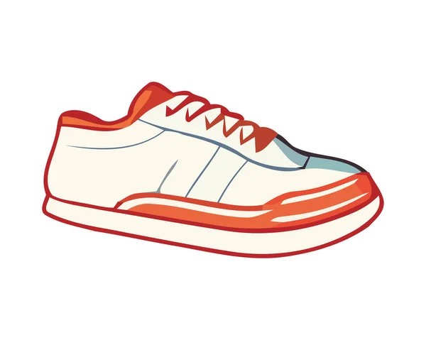 Изолированная Современная Спортивная Обувь Икона Спортивной Активности — стоковый вектор