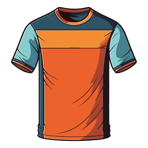 スポーツファッションシャツベクトルデザインアイコン孤立 — ストックベクタ