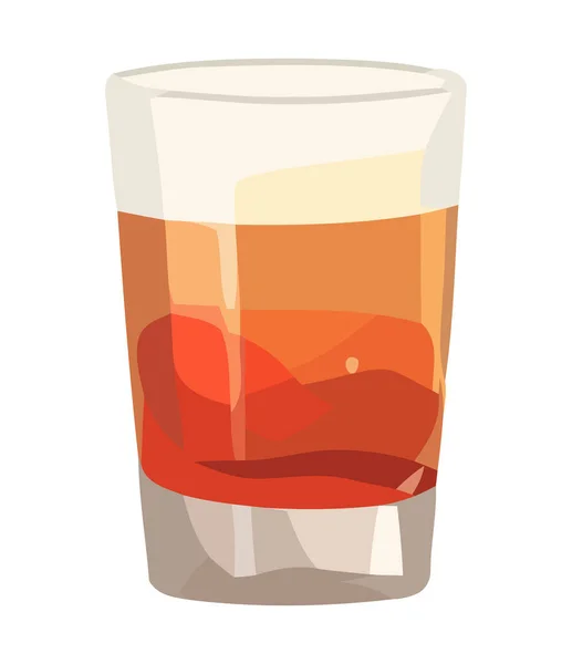 Feiern Sie Mit Einem Erfrischenden Cocktail — Stockvektor