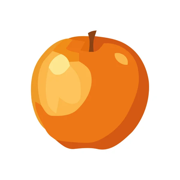 Fruit Juteux Symbolise Une Alimentation Saine Dans Nature Icône Isolé — Image vectorielle