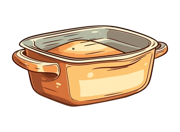 Приготування Їжі Кухні Іконою Хліба Ізольовані — стоковий вектор