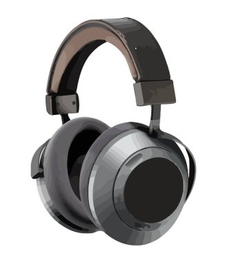 Kulaklık teknolojisi aygıtı simgesi izole edildi