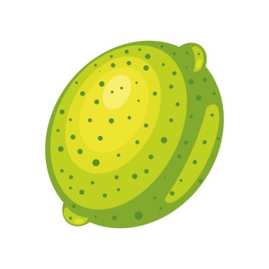 limon taze meyve simgesi izole