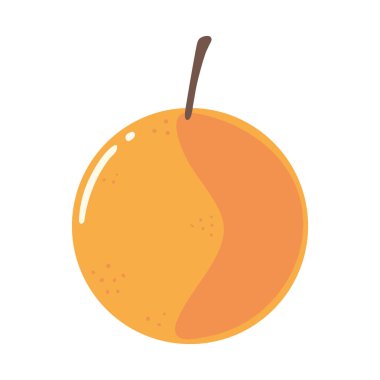 Tutku meyve ikonu vektörü izole