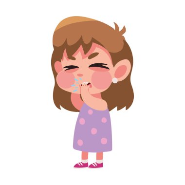 Öksürük ikonu olan hasta çocuk izole edildi