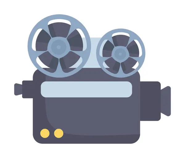 Film Device Projector Icon Isolated — Stock Vector