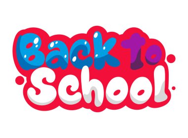 Okula kaligrafi simgesi izole edildi