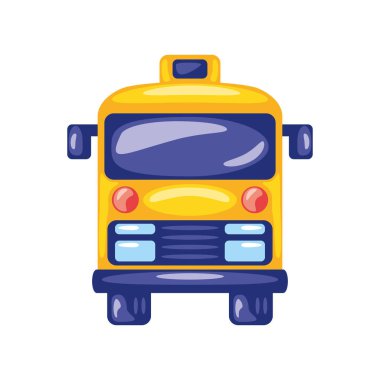 öğrenciler okul servisi simgesi izole edildi