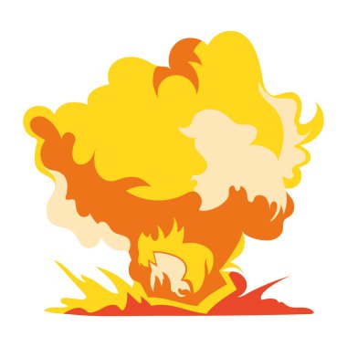 patlama etkisi enerji gösterimi izole edildi