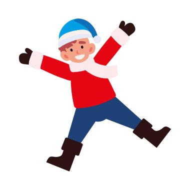 Mutlu illüstrasyonlar izole edildi