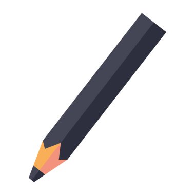 kalem rengi tasarımı çizimi izole edildi