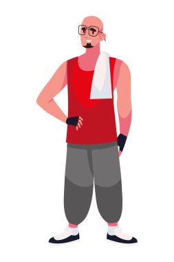 Fitness Man Atletizm tasarımı