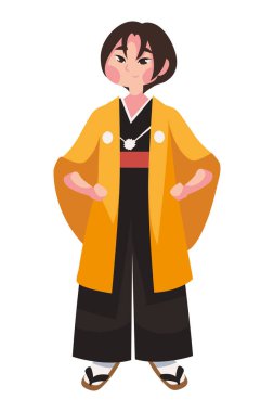 Japon erkek karikatür çizimleri.