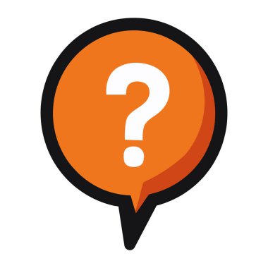 Sorgulama sembollü baloncuk