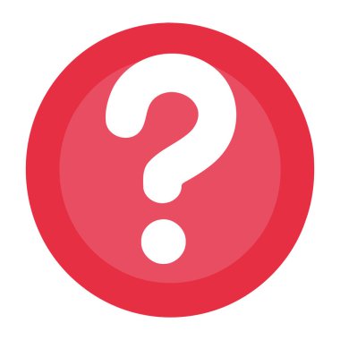 Sorgulama işareti simgesine sahip baloncuk