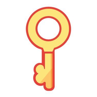 anahtar video oyunu izole edilmiş illüstrasyon