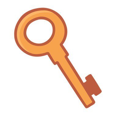 anahtar video oyunu resimlemesi izole edildi