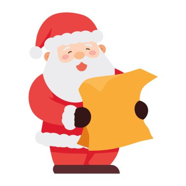 Noel Baba ve Dilek Listesi karikatür çizimleri izole edildi