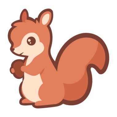 Sonbahar sezonu sincabı vahşi illüstrasyonu