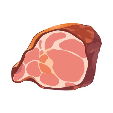 et ürünü ham illüstrasyon izole