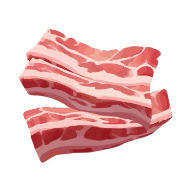 barbekü illüstrasyonu için et ürünü