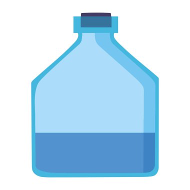 şişe galonu ikonu tasarımı izole edilmiş illüstrasyon