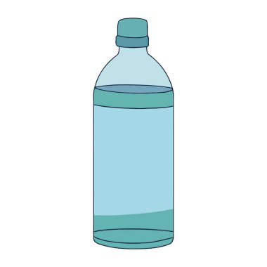 Bir şişe tazeliği izole edilmiş.