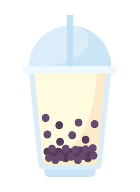 Brezilya yiyecek içeceği acai illüstrasyonu izole edildi