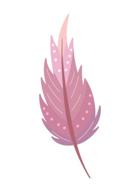 doğal tüy desenli çizim tasarımı