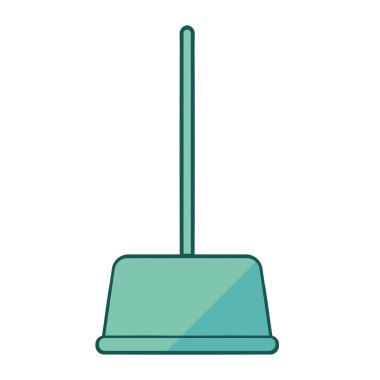 Temizleme ürünleri pompa tasarımı illüstrasyonu izole