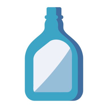 Temizlik ürünleri beyazlatıcı illüstrasyonu izole